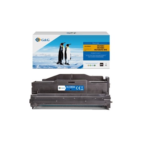 G&G kompatibilní válec s 44574302, black, 25000str., pro OKI B411, B412, B431, B432