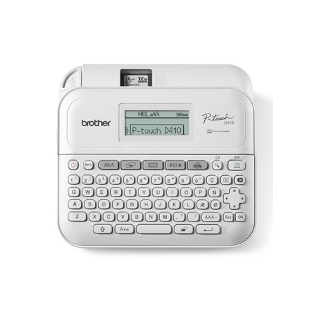 Tiskárna samolepicích štítků Brother, PT-D410VP, s kufrem