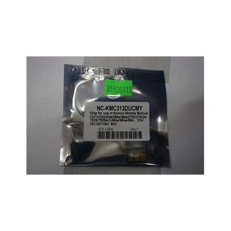 chip Minolta Drum DR-313 color (A7U40TD) univerzální CMY C258/C308