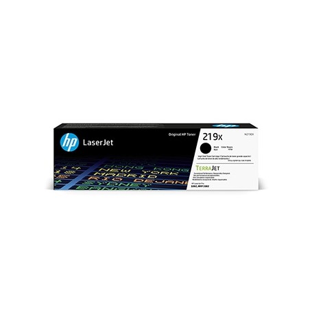 HP TerraJet originální toner W2190X, HP 219X, black, 3200str., high capacity