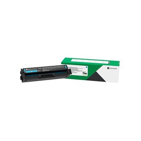 Lexmark originální toner 20N20C0, cyan, 1500str., return