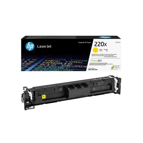 HP originální toner W2202X, HP 220X, yellow, 5500str., high capacity