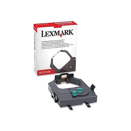 Lexmark originální páska do tiskárny štítků, 3070166, černý tisk/bílý podklad