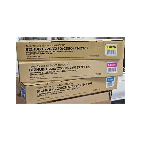 Alternativ Minolta Toner TN216, TN319M magenta (KKMTC073MCKKENE)