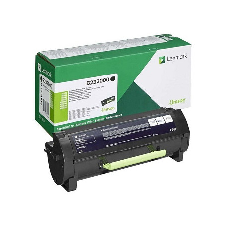 Lexmark B / MB 23x,24x,25x,26x Return Program Toner Cartridge B232000