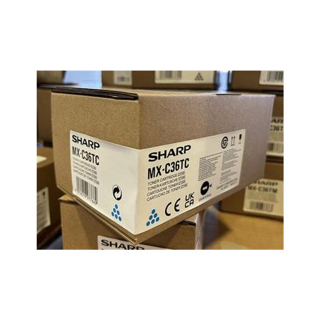 Sharp Toner Cartridge MXC36TC cyan