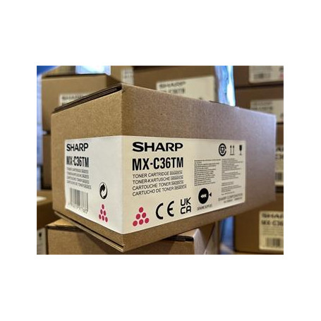 Sharp Toner Cartridge MXC36TM magenta