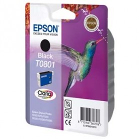 Epson originální ink C13T08014011, black, 7,4ml, Epson Stylus Photo PX700W, 800FW, R265, 285, 360, RX560