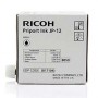 Ricoh originální ink JP 12, black, 600ml, 817104, Ricoh DX3240, 3440, JP1210, 1215, 1250, 1255, 3000