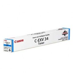 Canon originální toner CEXV34, cyan, 19000str., 3783B002, Canon iR-C2020, 2030